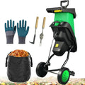 Broyeur de Jardin Électrique 2400W, Vitesse 4500 tr/min, Sac 50L, Diamètre 40mm