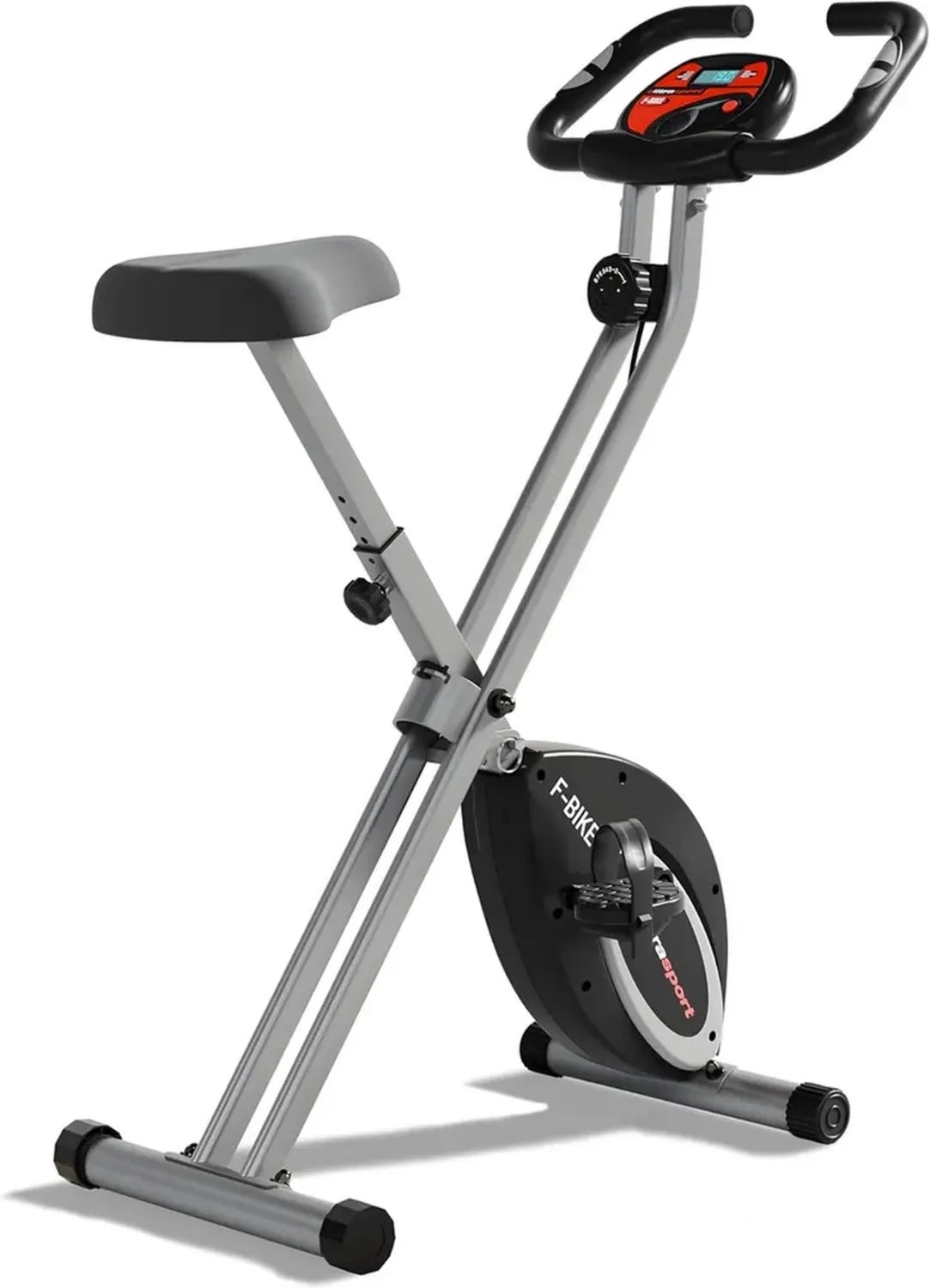 Vélo d'Appartement Pliable Ultrasport F-Bike, Silencieux et Confortable, Poids Max 130 kg
