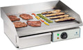 Plaque de Cuisson Électrique Lisse 3000W avec Protection Anti-éclaboussures