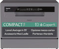Lave-vaisselle Compact Candy CP 6E51LS – Design Moderne