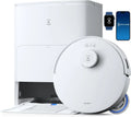 Aspirateur Robot ECOVACS DEEBOT T30S avec Station et Brosse Anti-Enchevêtrement, Aspiration Puissante 11000 Pa, Nettoyage Humide Adaptatif et Serpillières Lavables à 70°C