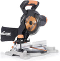 Scie à onglet sans fil Evolution R185CMS-Li, coupe multi-matériaux, 850 W, inclinaison 45°, lame TCT 185 mm, garantie 3 ans
