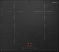 Table de Cuisson à Induction 4 Zones, Verre Résistant, Fonction Booster, 9 Niveaux, Minuterie 99 Min, Sécurisée Enfant, 7200W