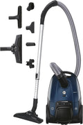 Aspirateur Traîneau Hoover Telios Silencieux 700W, Sac 3,5L, Brosse Multi-Sols, Filtre EPA Nettoyable, Accessoires Inclus