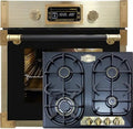 Ensemble encastrable Kaiser: Four électrique 73L et cuisinière à gaz - 60 cm