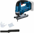 Bosch Scie Sauteuse Sans Fil 18V GST 18V-125 B - Coupe Inclinée 45°, Poignée Étrier, 1 Lame Inclus