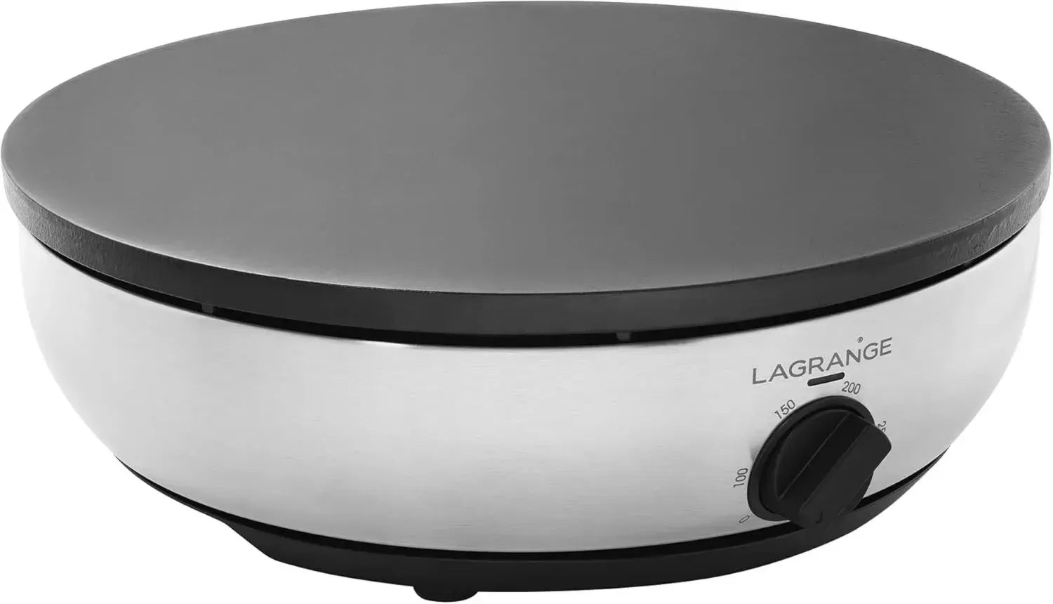 Crêpière LAGRANGE Pro - 3000W, Plaque Émaillée 40cm, Fabrication Française, Accessoires Inclus