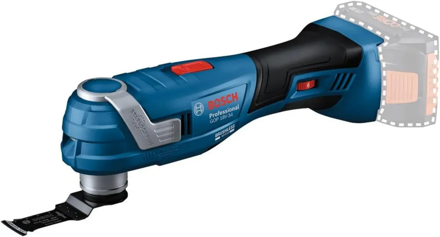 Outil Multifonction Bosch Pro 18V GOP 18V-34 Sans Fil