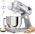 Robot Pâtissier 1800W en Métal avec Bol Inox 8L, Écran LED, 10 Vitesses et Minuterie