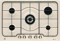 Plaque de Cuisson à Gaz Intégrée Electrolux RGG 7253 - Sable Rotatif