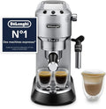 De'Longhi Dedica Style EC685.M, Cafetière Expresso Compacte, Buse Mousseur Professionnelle, Réservoir 1L, Compatible E.S.E, Métal