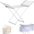 Sèche-linge Électrique Pliable Énergétique avec Affichage LED et Housse