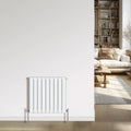 Radiateur Mural Moderne Blanc 600 x 612 mm Chauffage Design
