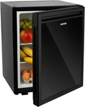 BREND BR-2227 Réfrigérateur Compact 40L avec Porte Réversible - Température Ajustable - Noir