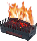 Cheminée Électrique avec Effet Flammes et Chauffage 2000W - LEDs - Fabriquée en France - Dimensions 45x23x24 cm - Garantie 2 Ans