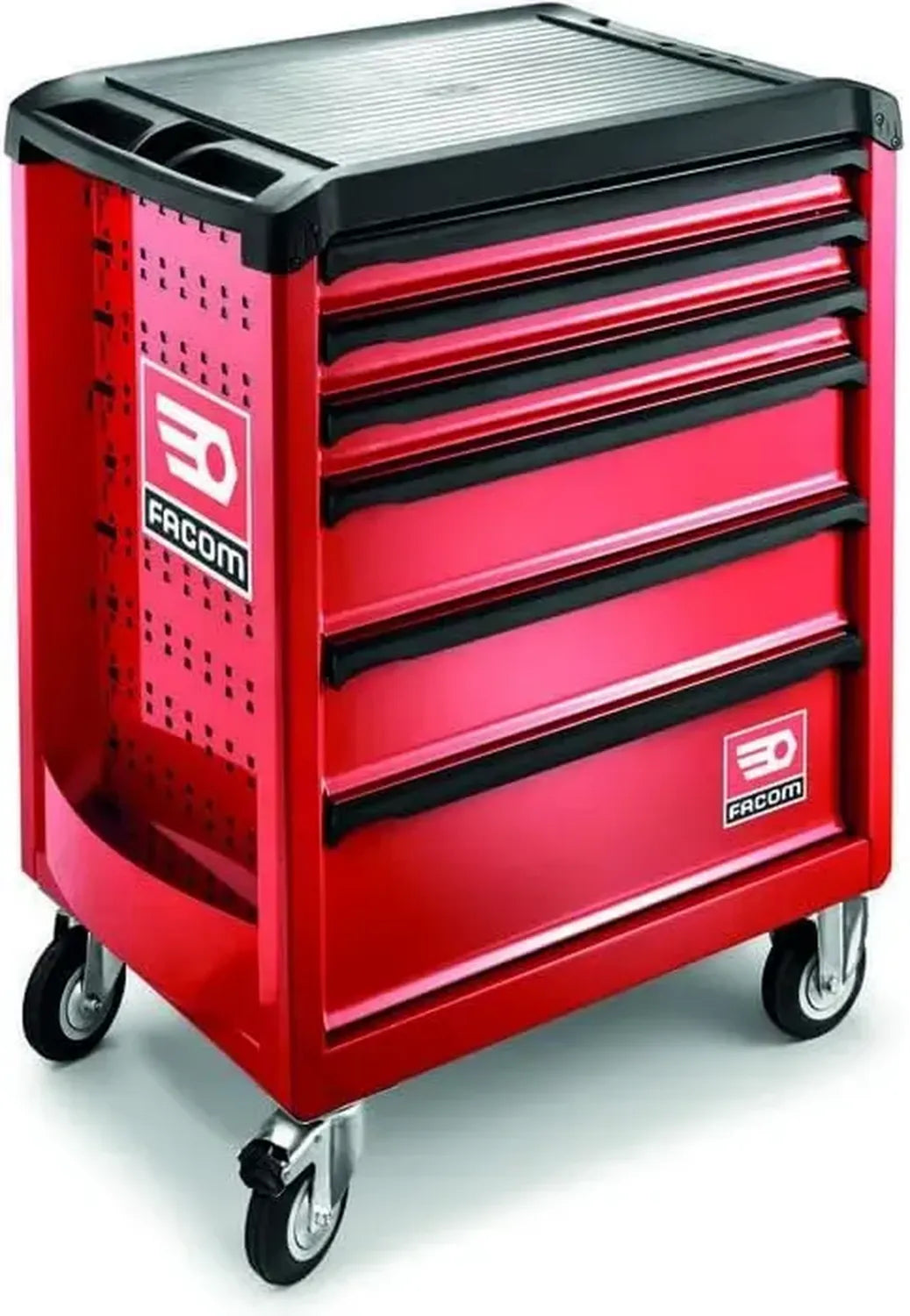 Servante Facom Rouge à Roulettes avec 6 Tiroirs - Modèle M3