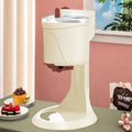 Machine à Glace Italienne 1000ml, Sorbetière Automatique Compacte pour Maison avec Tasse Doseuse, 220V