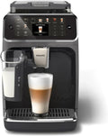 Machine à café automatique Philips Série 5500 - 20 boissons, nettoyage facile, carafe LatteGo, noir/argent
