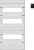 Radiateur sèche-serviettes électrique 500W, 101x50 cm, sans fluide, blanc, Bestherm ANIS
