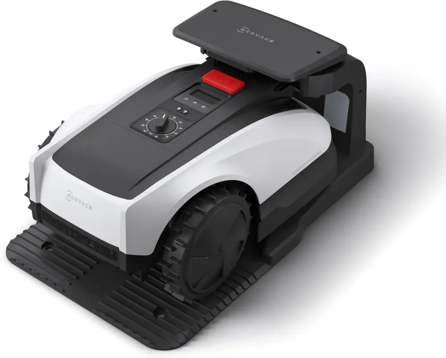 ECOVACS Goat O500 Robot Tondeuse 500 ㎡, Cartographie Avancée, Navigation Panoramique LiDAR, Tonte Personnalisée et Précise
