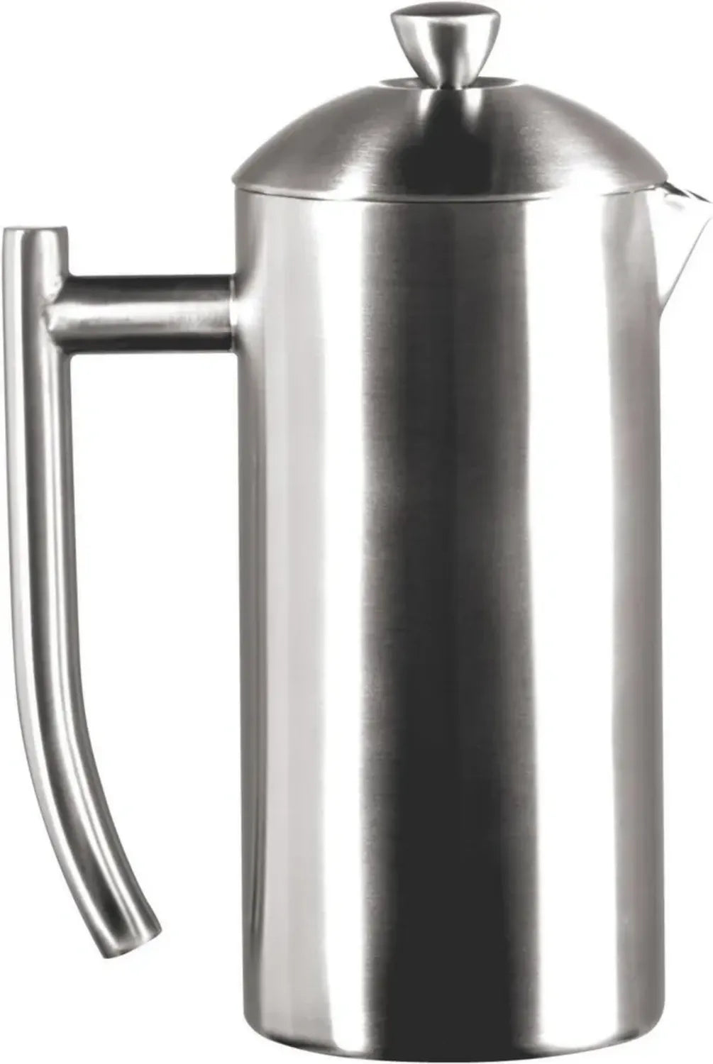 Cafetière à double paroi en acier inoxydable avec filtre double 48 oz