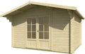 Abri de Jardin en Bois 34mm, 400x300cm, 10.14m² Utiles