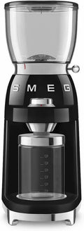 Smeg Moulin à Café Réglable 350g, 150W, Noir Élégant