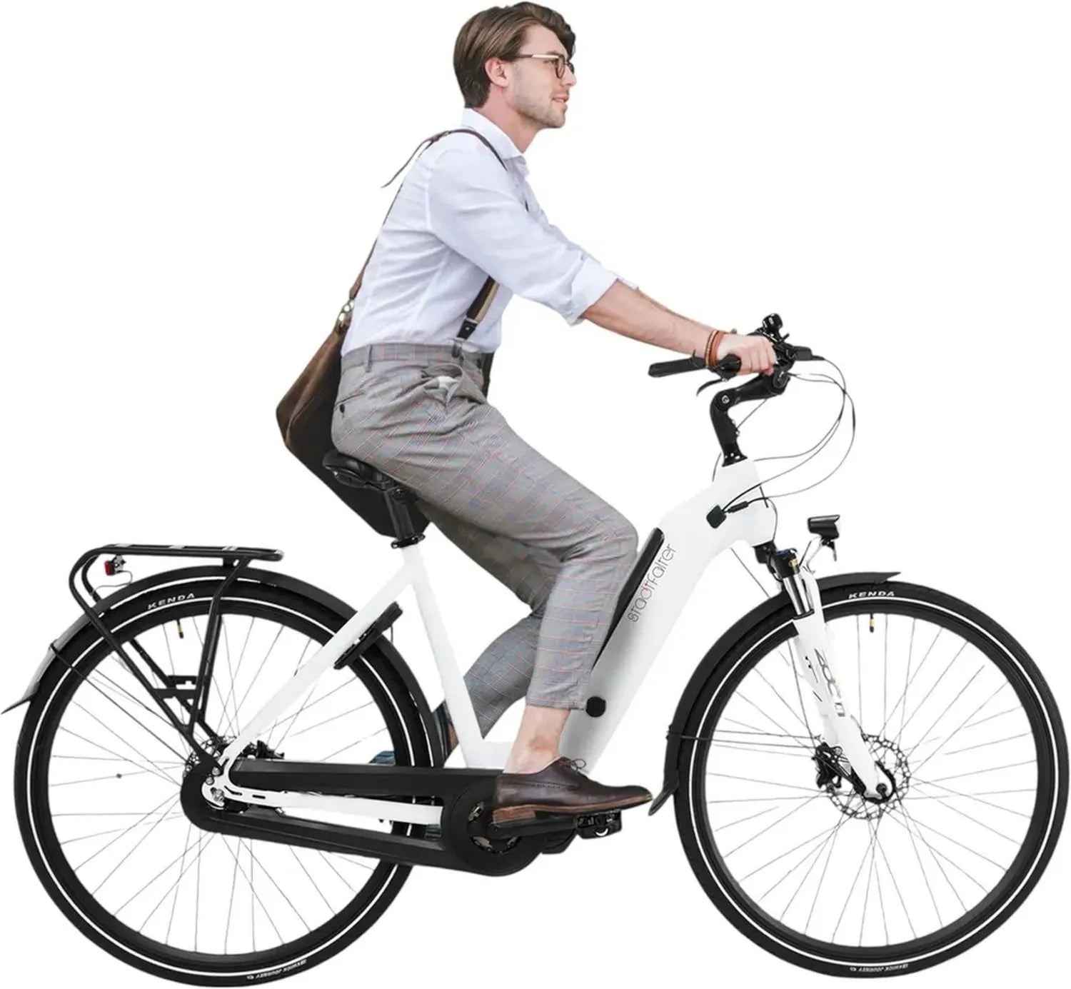 Vélo Électrique Urbain AsVIVA B14 28' avec Moteur Central et Batterie Puissante